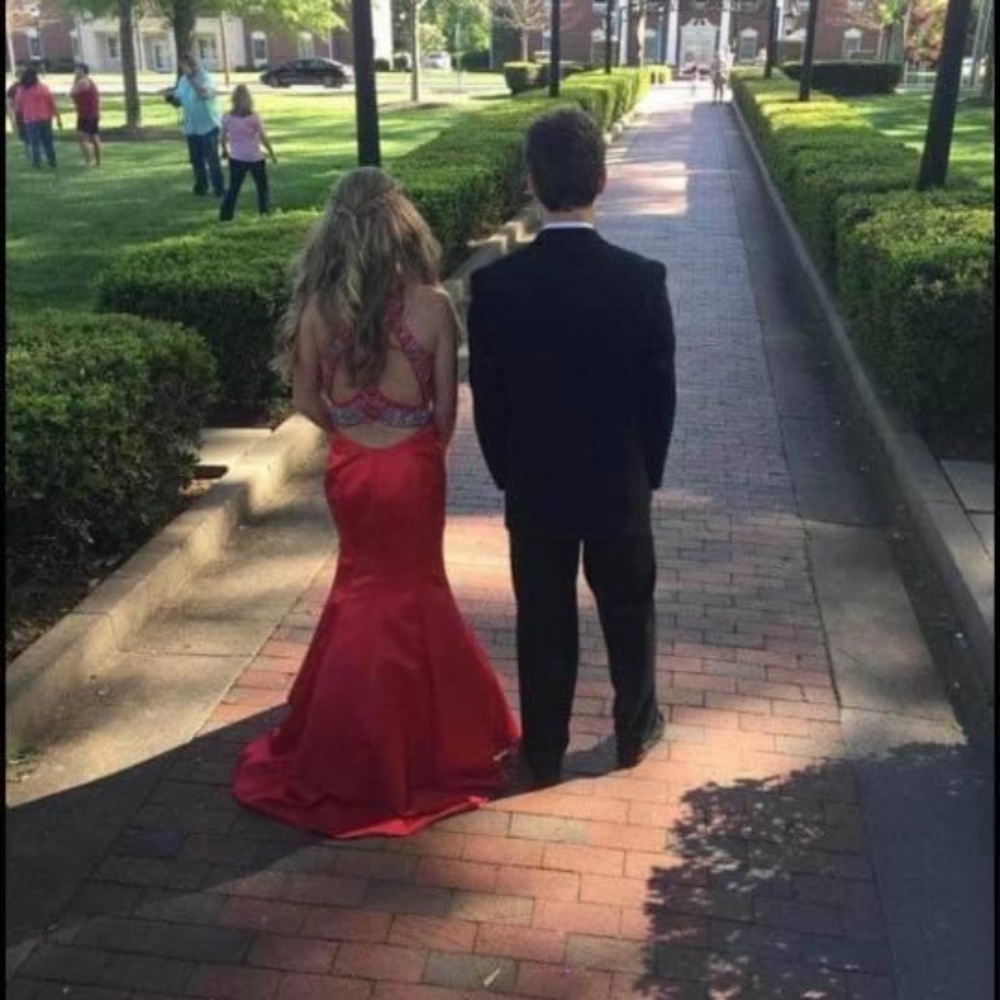 Shail K prom dress